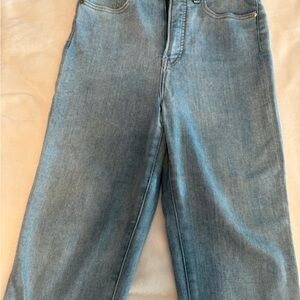 Express Light Blue Ankle Jeans